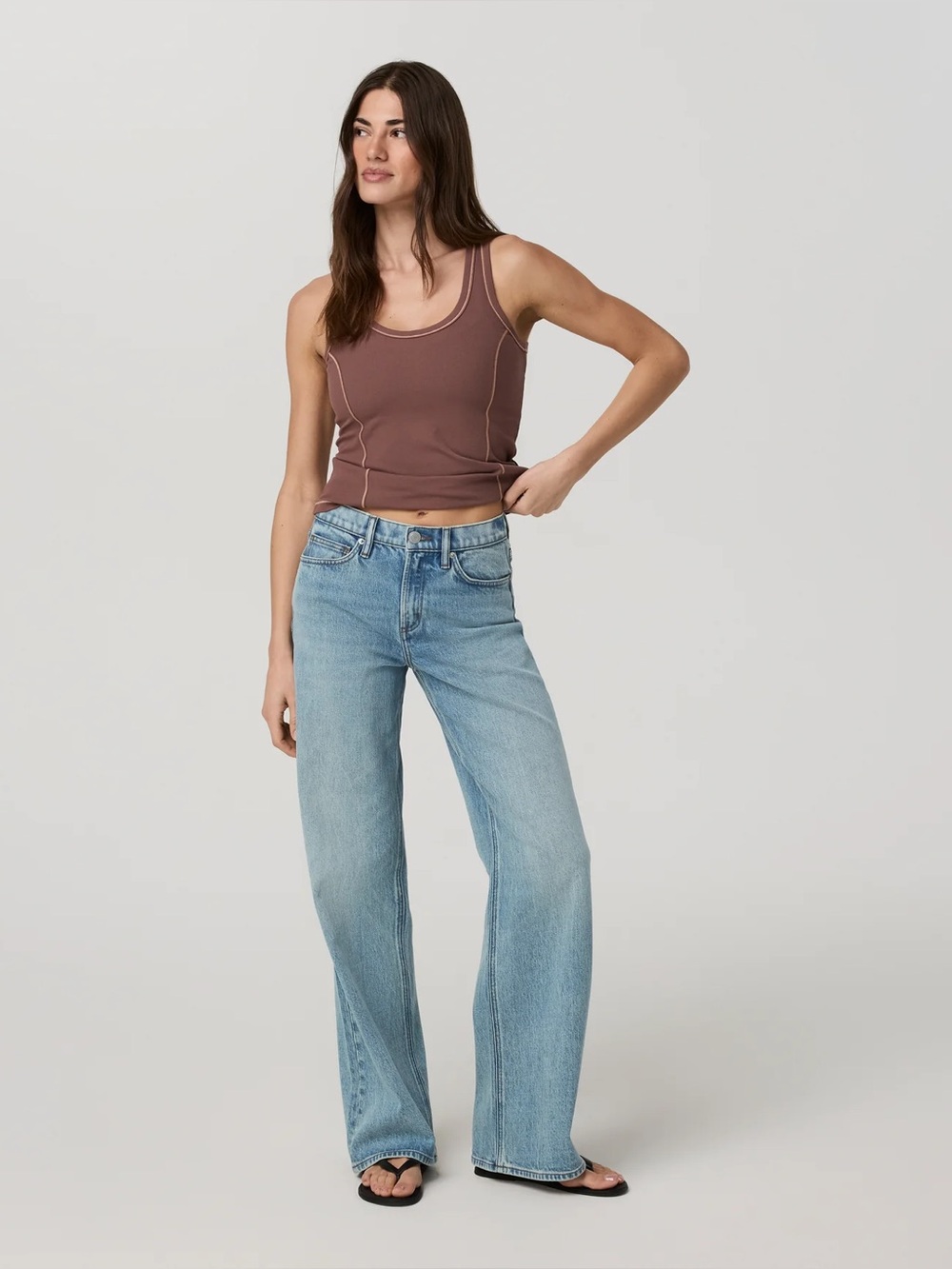BNWT Vuori - Pose Seams Tank (Sable) - Picture 6 of 10